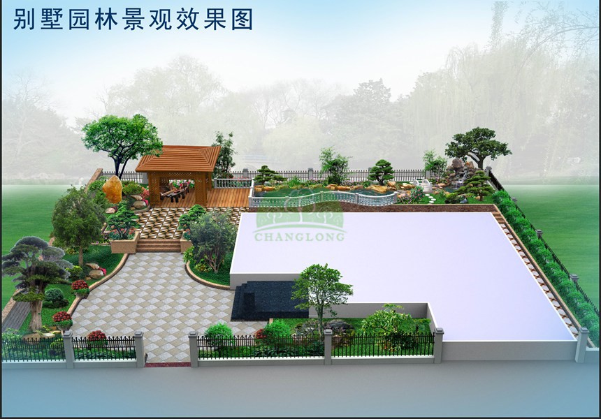 别墅绿化工程对别墅绿化风格的分类
